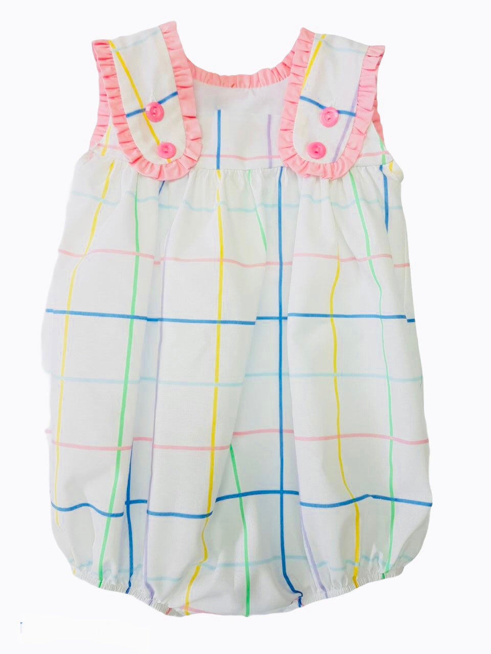 Basic Ruffle Strap Girl- Bubble