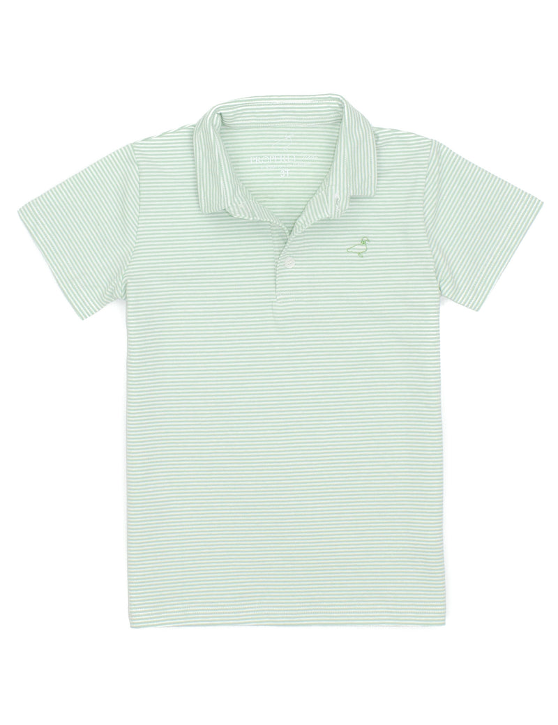 LD Jackson Polo Mint Stripe