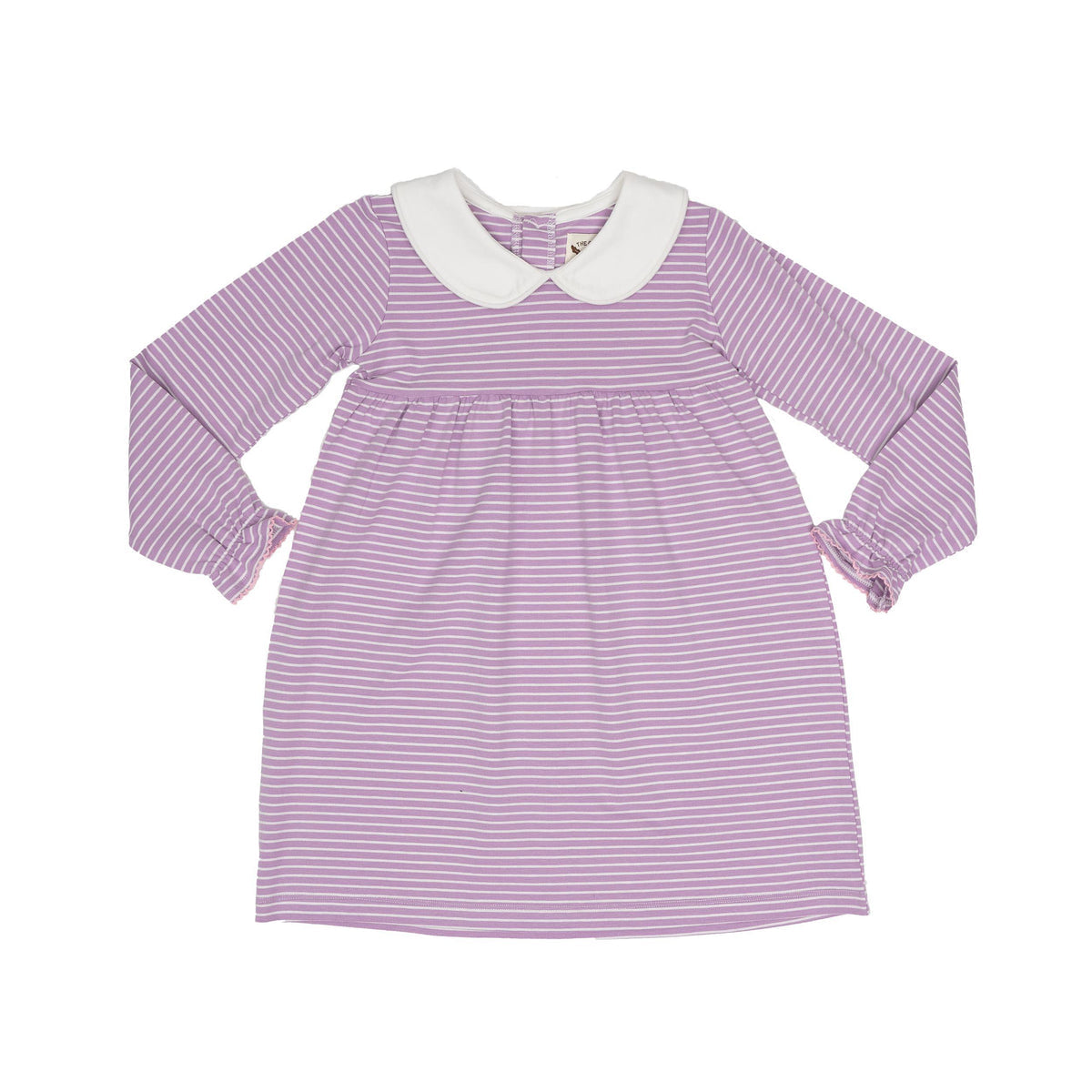 Jane light purple Striped Dress