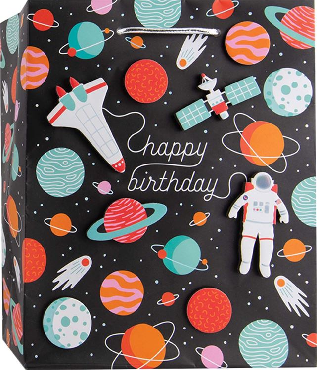 Outer Space Adventure Tote Bag-Medium