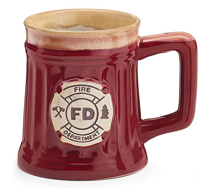Fire Department Porcelain Mug