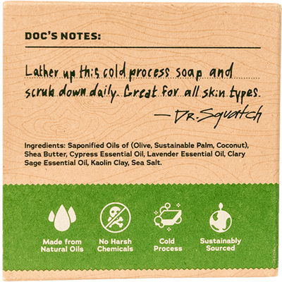Alpine Sage Mens Natural Soap
