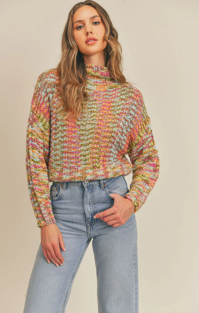 Tutti Frutti Turtleneck Sweater