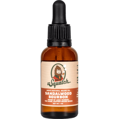 Sandalwood Bourbon Mens Natural Beard Oil