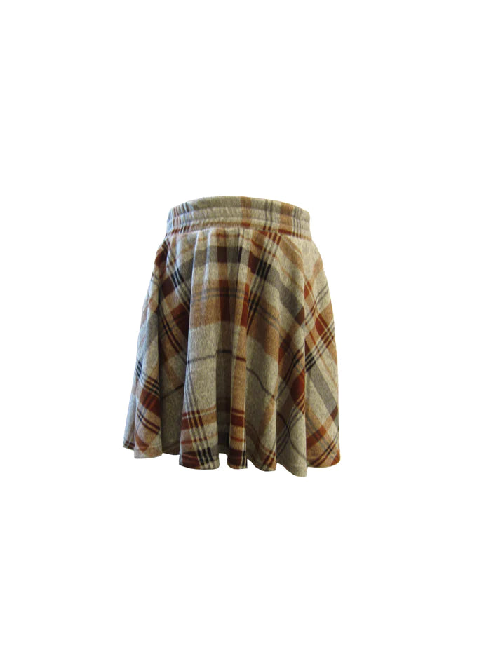 Checkered fun Skater Skirt