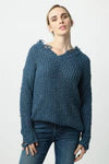 DEMI LONG SLEEVE SWEATER AEGEN BLUE