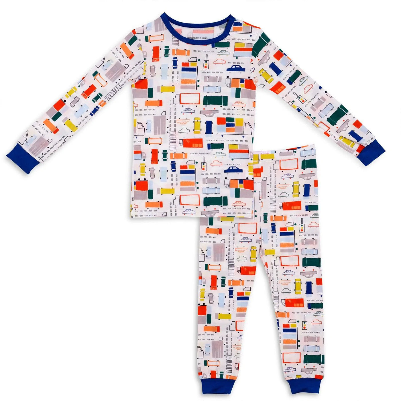 Traffic jammies modal magnetic 2 piece toddler PJs