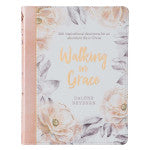 Walking in Grace Faux Leather Devotional
