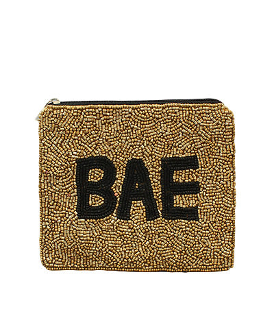 BAE Beaded Coin Pouch