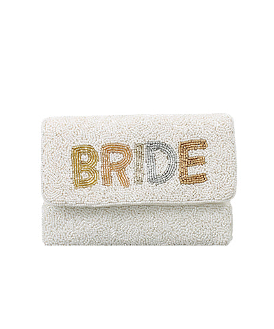 BRIDE Beaded Mini Clutch