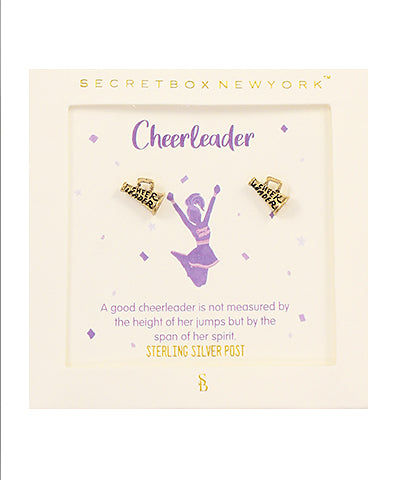 CHEER LEADER Megaphone Earrings