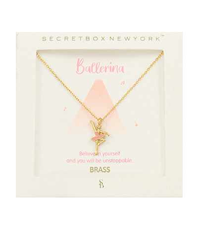Pink Ballerina Necklace