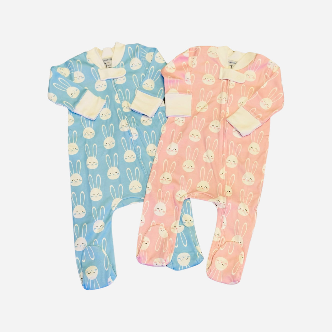 All Ears Printed Zipped Footie