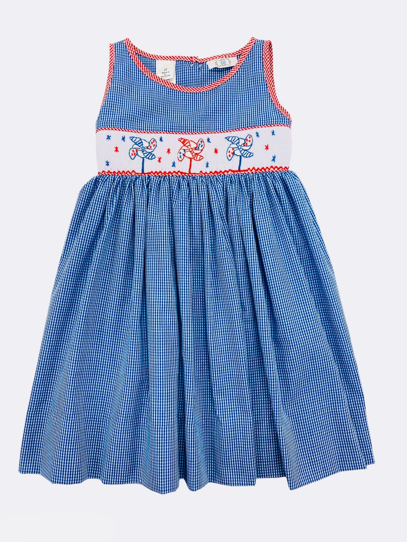 Smocked Pinwheel Dress