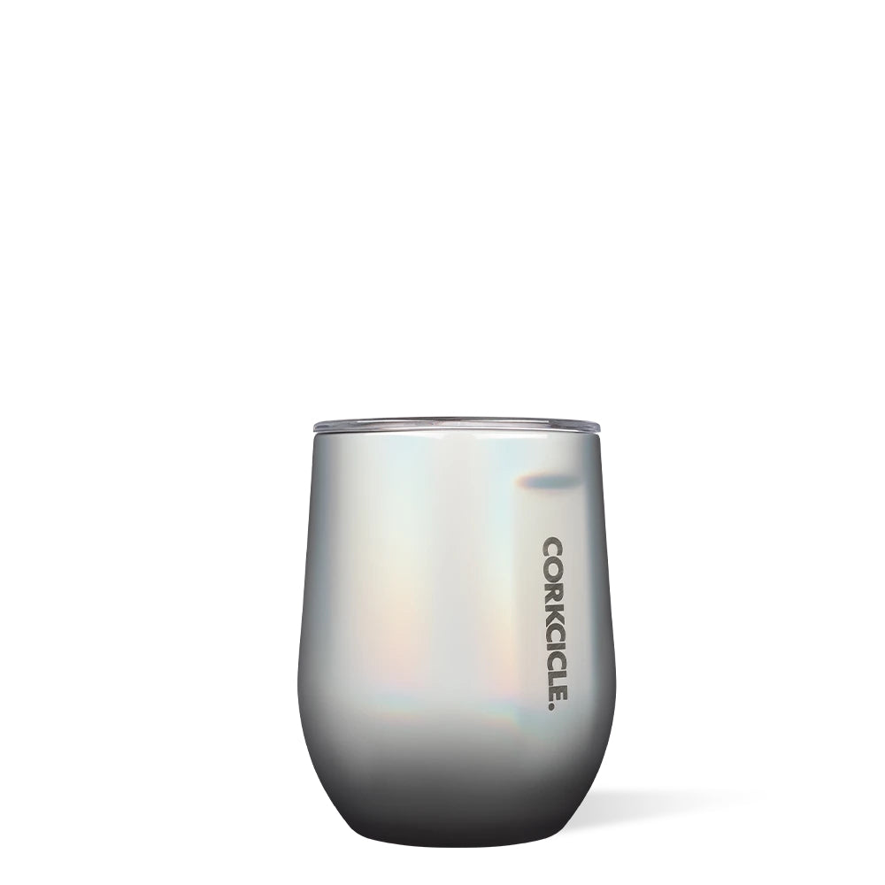 Stemless 12oz prismatic