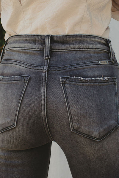 High Rise Super Skinny Jean- Light Grey Wash