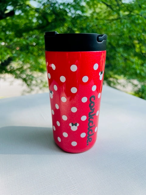 Kids Cup-12oz Minnie- Polka Dot Red