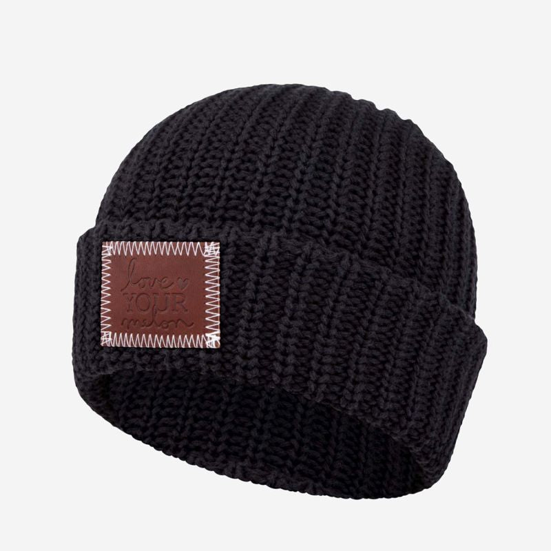 Black Cuffed Beanie