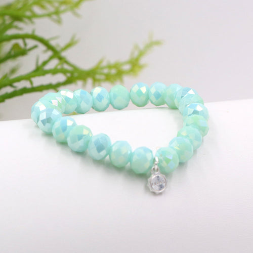 Liza's 10mm Crystal Bracelet