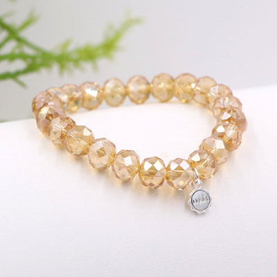Liza's 10mm Crystal Bracelet