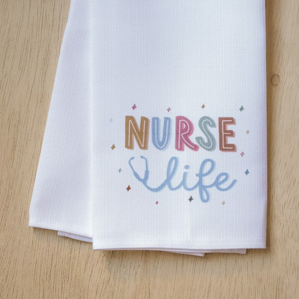 Nurse Life Tea Towel