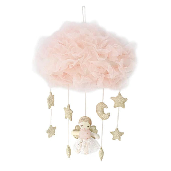 Pink Angel Celestial Mobile