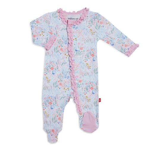 Pixie Pines Magnetic Ruffle Footie