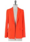 Womens Long Sleeve Blazer