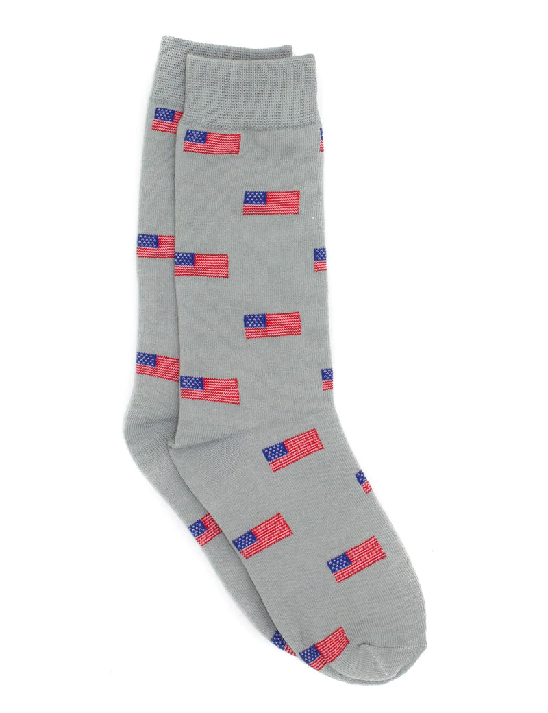 LD Lucky Duck Sock American Flag