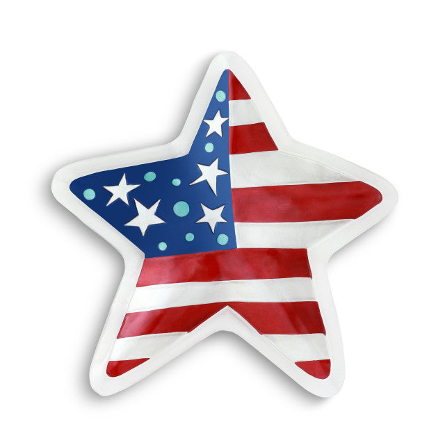 Patriotic Star Platter
