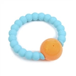 Turquoise Mercer Rattle