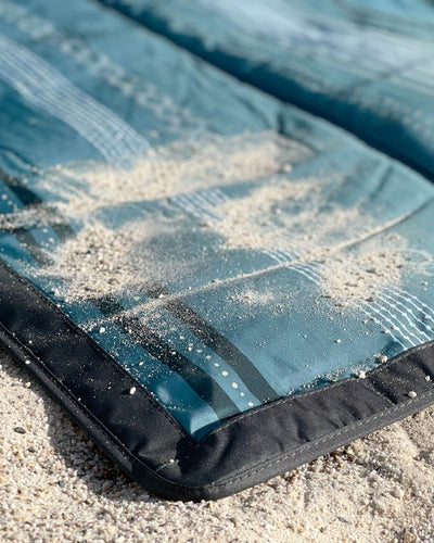 Outdoor Blanket 5x7- Shoreline Stripe
