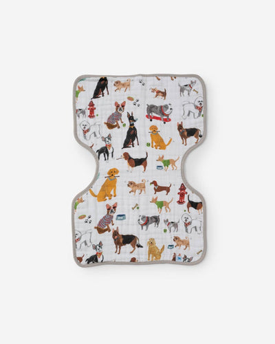 Cotton Muslin Burp Cloth- Woof