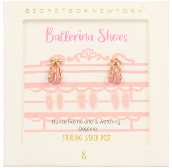 Ballerina Shoes Earrings