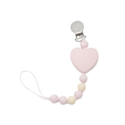Blush Pacifier Clip