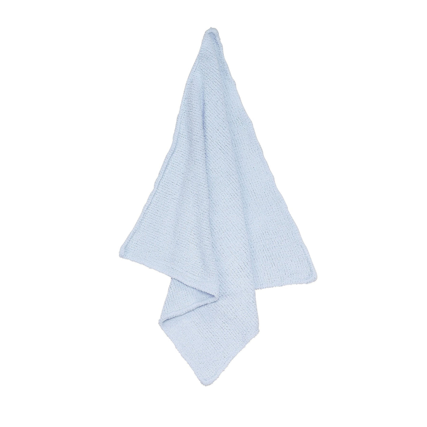 Chenille Blanket- Light Blue