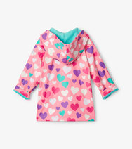 Colorful Hearts Color Changing Raincoat