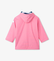 Classic Pink Zip Up Splash Jacket