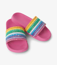 Over the Rainbow Slide On Sandals