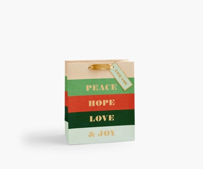 Peace & Joy Gift Bags - Variety