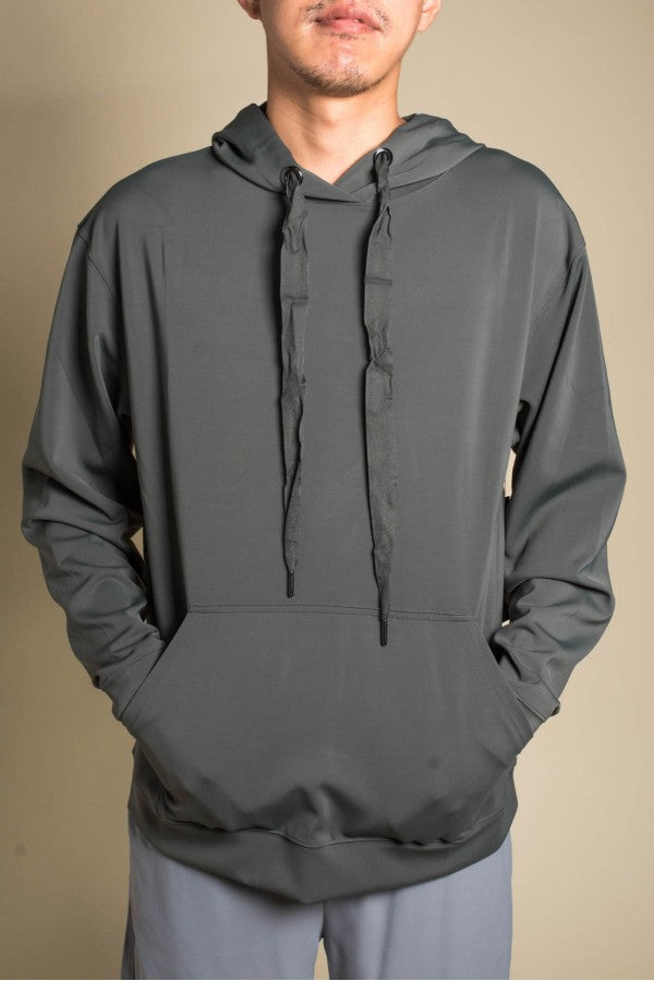 Men's Essential Solid Pullover Hoodie