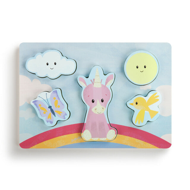 Peek-A-Boo Puzzle- Unicorn