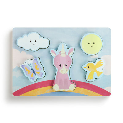 Peek-A-Boo Puzzle- Unicorn