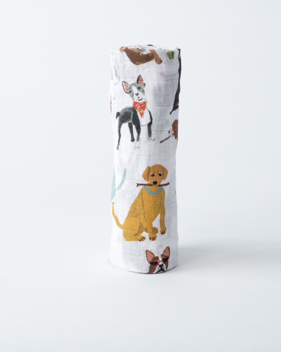 Cotton Muslin Swaddle Single- Woof