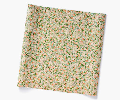 Continuous Roll of Wrapping Paper in Wildflower