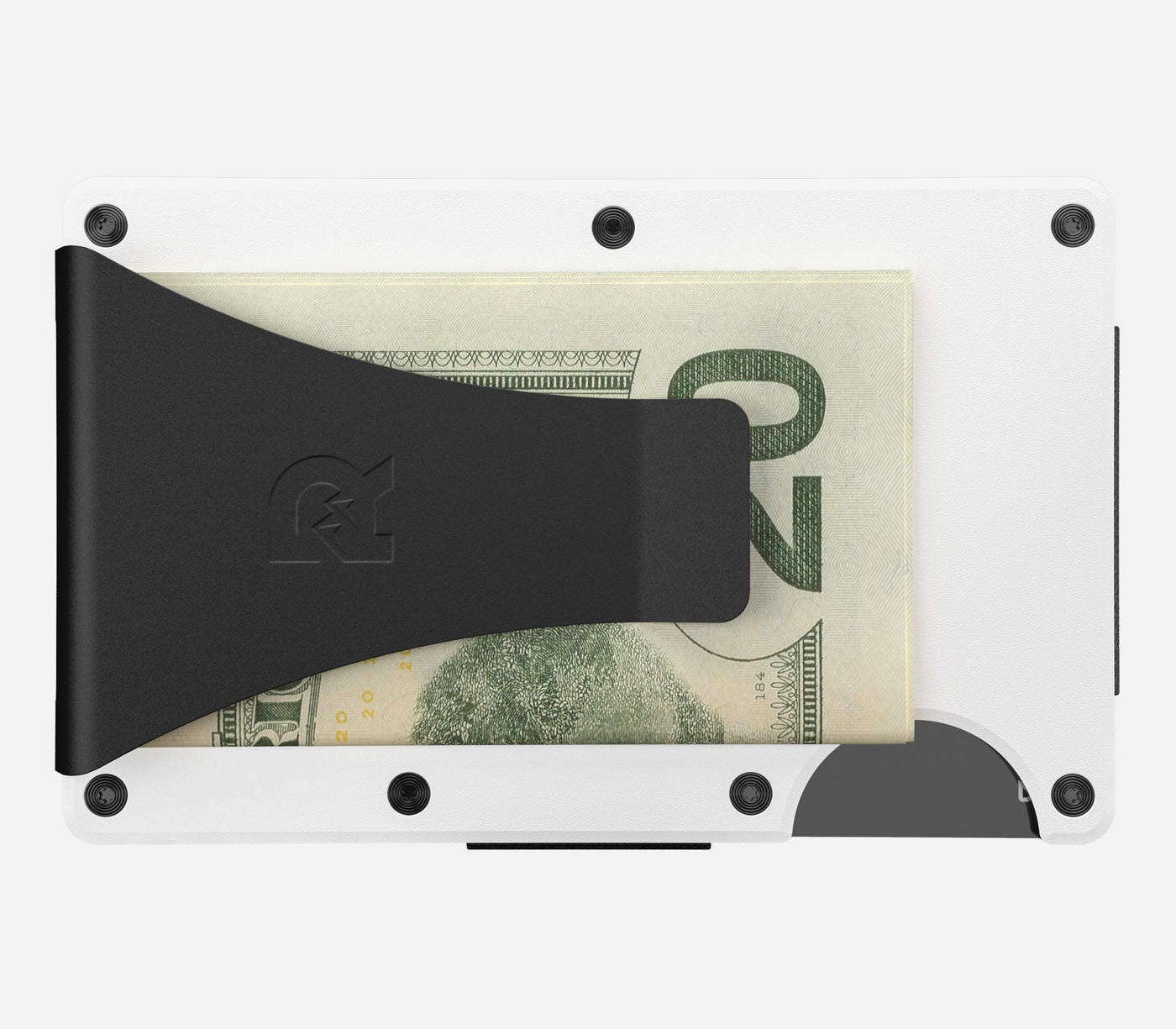 Aluminum - Matte White - Money Clip